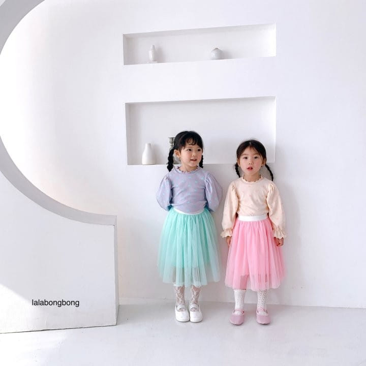 Lalabongbong - Korean Children Fashion - #Kfashion4kids - Pastel Sha Skirt - 10