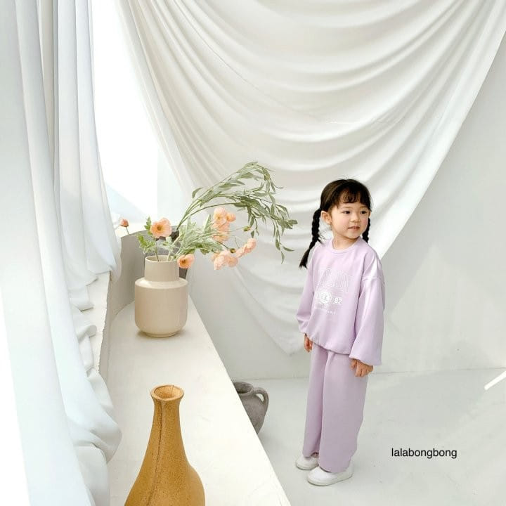 Lalabongbong - Korean Children Fashion - #childofig - London Top Bottom Set - 10