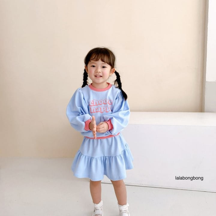 Lalabongbong - Korean Children Fashion - #childrensboutique - Color Top Bottom Set - 2