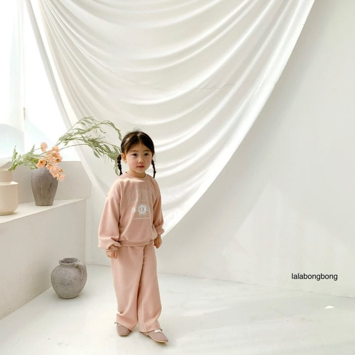 Lalabongbong - Korean Children Fashion - #childrensboutique - London Top Bottom Set - 12