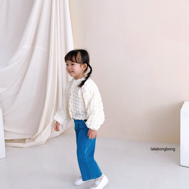 Lalabongbong - Korean Children Fashion - #childrensboutique - Pom Cardigan - 9