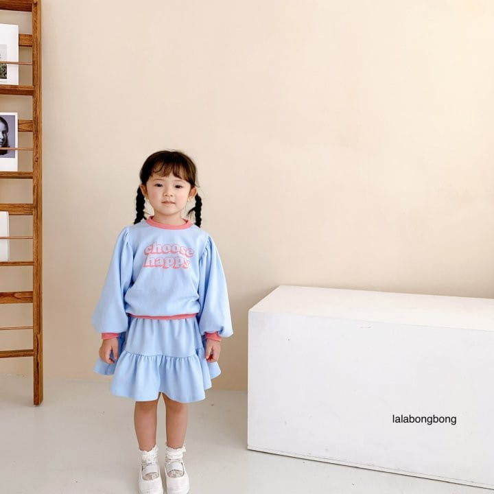 Lalabongbong - Korean Children Fashion - #designkidswear - Color Top Bottom Set - 3