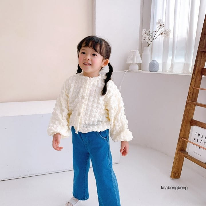 Lalabongbong - Korean Children Fashion - #discoveringself - Pom Cardigan - 11