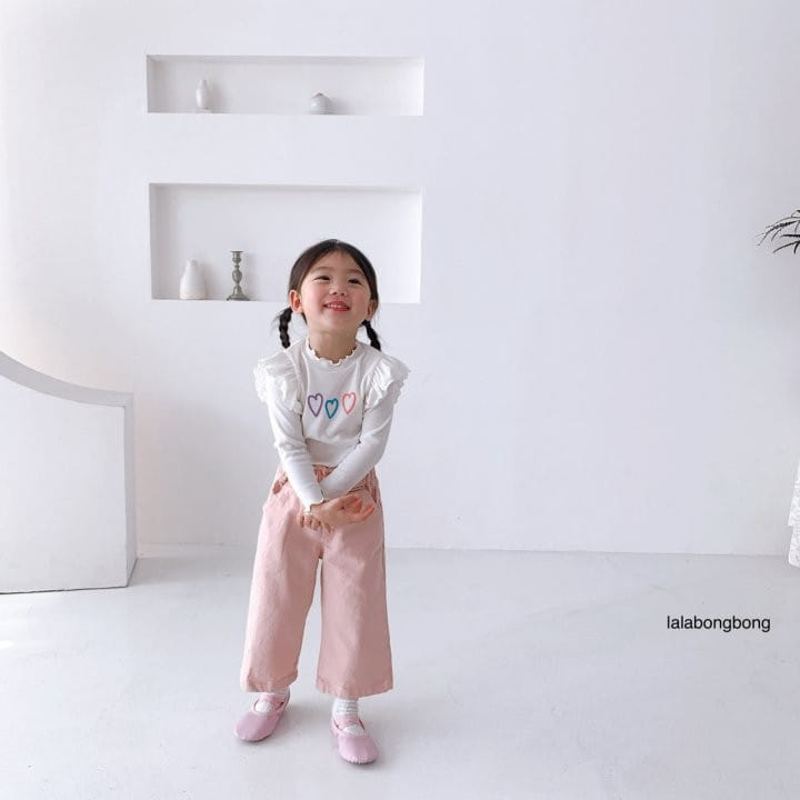 Lalabongbong - Korean Children Fashion - #discoveringself - Heart Wing Tee - 6