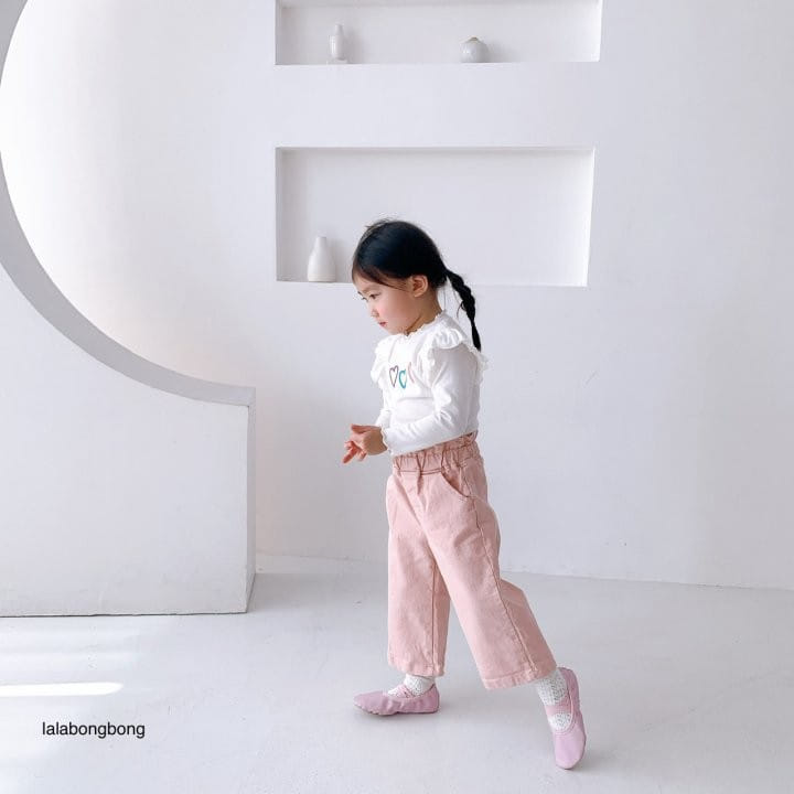 Lalabongbong - Korean Children Fashion - #fashionkids - Heart Wing Tee - 7