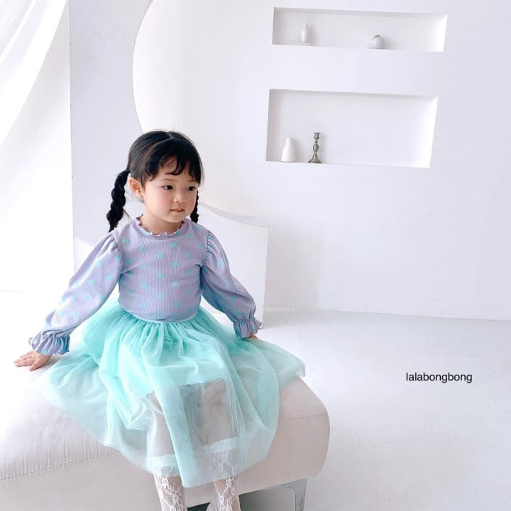 Lalabongbong - Korean Children Fashion - #kidsshorts - Pastel Sha Skirt - 7