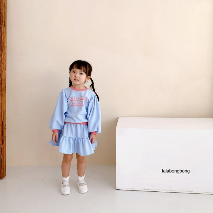 Lalabongbong - Korean Children Fashion - #kidsshorts - Color Top Bottom Set - 6