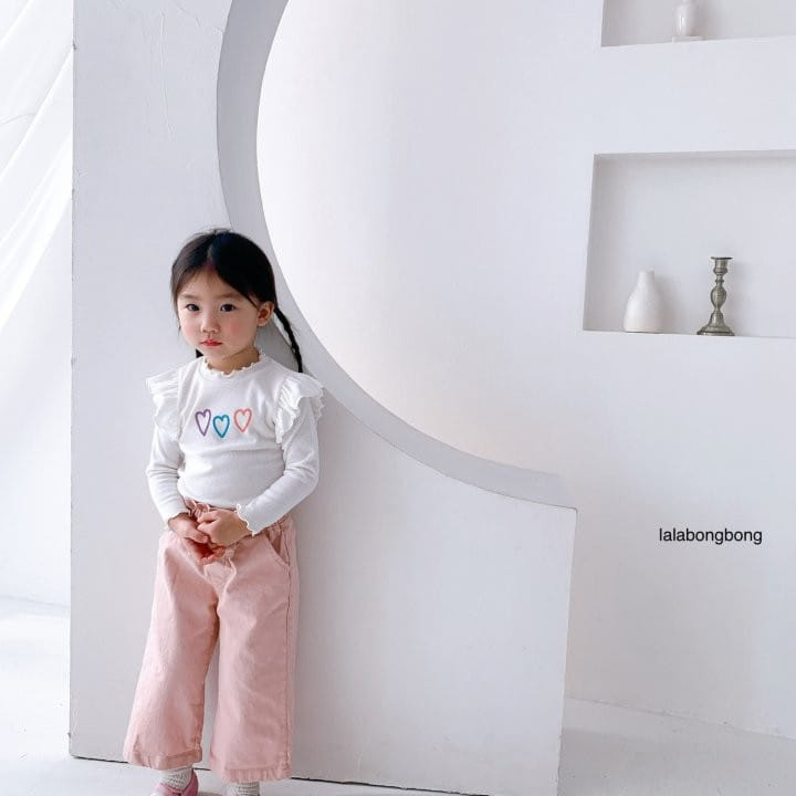 Lalabongbong - Korean Children Fashion - #kidsstore - Heart Wing Tee - 9