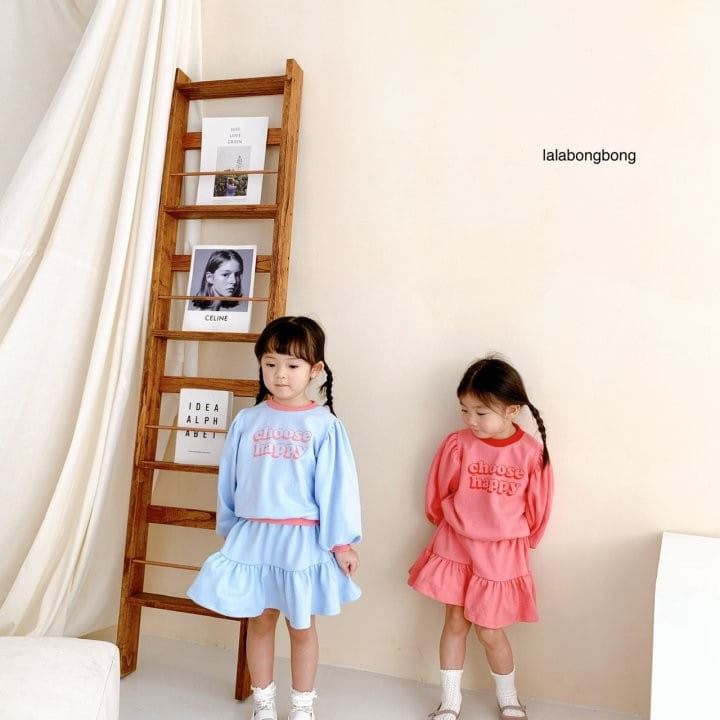 Lalabongbong - Korean Children Fashion - #kidzfashiontrend - Color Top Bottom Set - 8