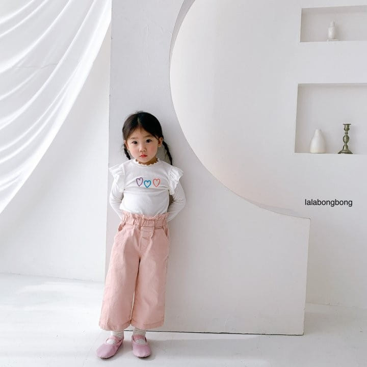 Lalabongbong - Korean Children Fashion - #kidzfashiontrend - Heart Wing Tee - 10