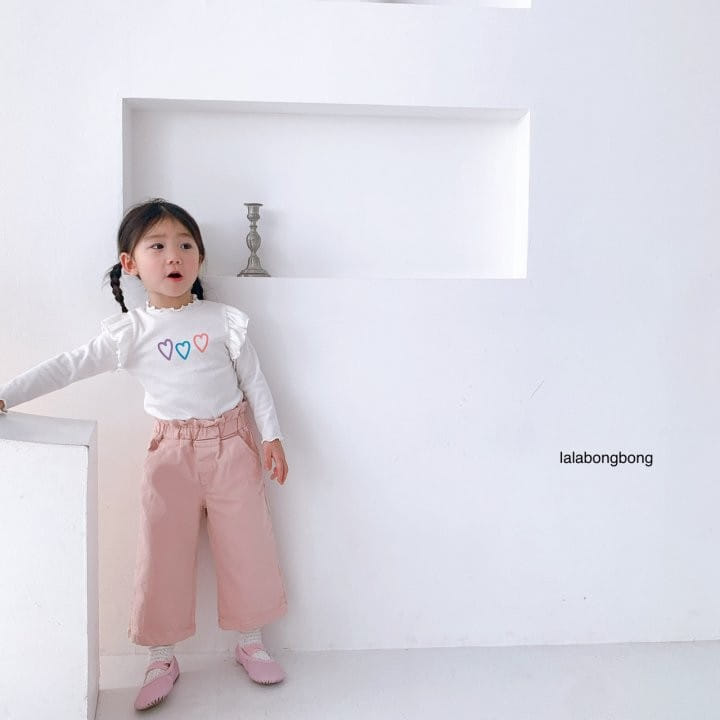 Lalabongbong - Korean Children Fashion - #littlefashionista - Heart Wing Tee - 12