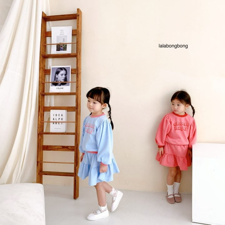 Lalabongbong - Korean Children Fashion - #magicofchildhood - Color Top Bottom Set - 11