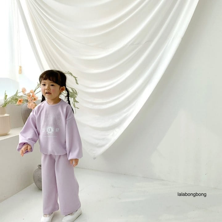 Lalabongbong - Korean Children Fashion - #magicofchildhood - London Top Bottom Set - 7