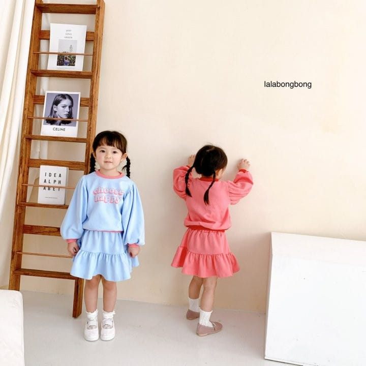 Lalabongbong - Korean Children Fashion - #minifashionista - Color Top Bottom Set - 12