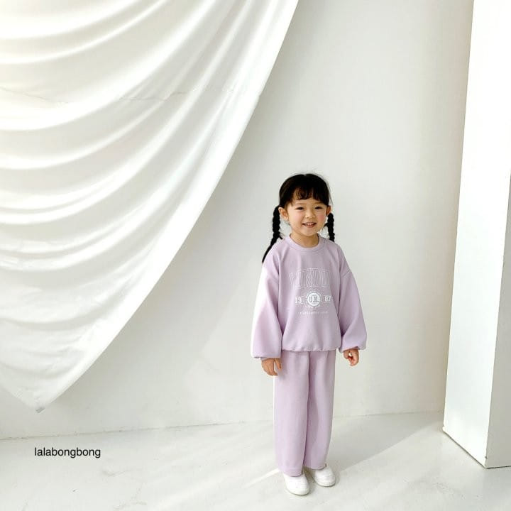 Lalabongbong - Korean Children Fashion - #prettylittlegirls - London Top Bottom Set - 9