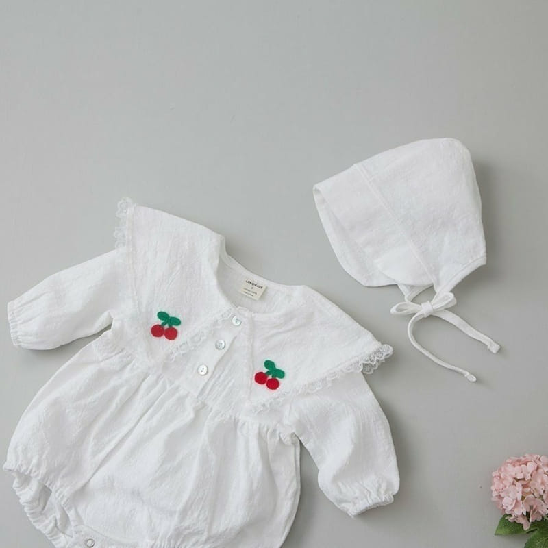 Lemonade - Korean Baby Fashion - #babyboutiqueclothing - Butterfly Cherry Bodysuit - 5