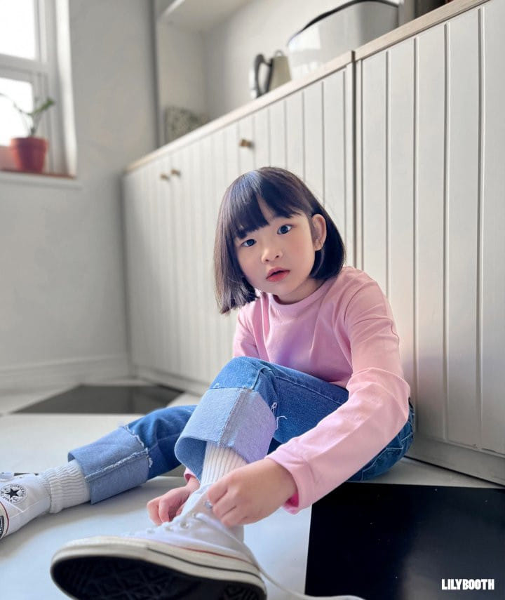 Lilybooth - Korean Children Fashion - #discoveringself - Boarder Embroidery Tee - 11