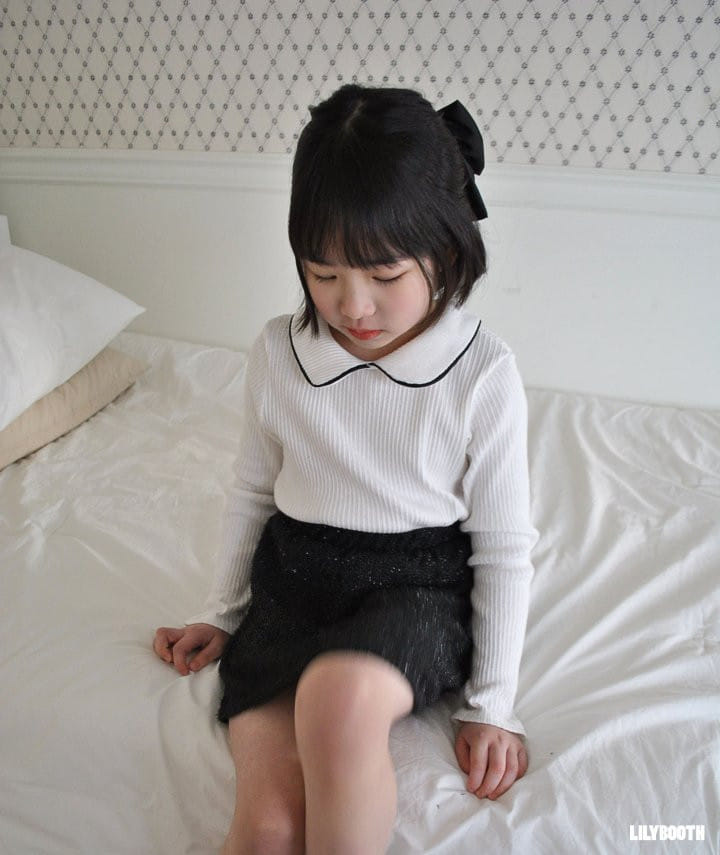 Lilybooth - Korean Children Fashion - #kidzfashiontrend - Ani Collar Tee - 2