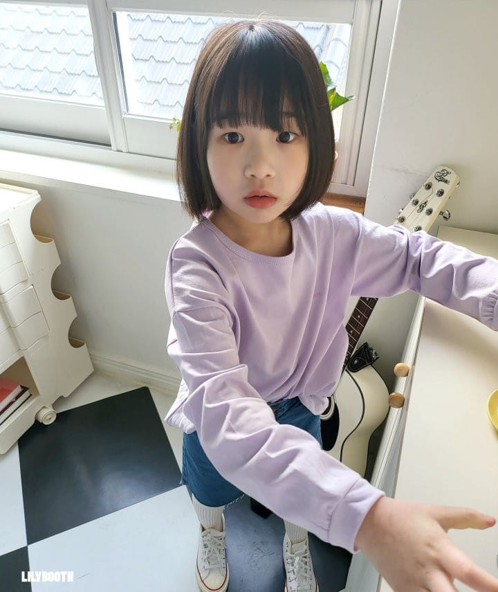 Lilybooth - Korean Children Fashion - #littlefashionista - Boarder Embroidery Tee - 3