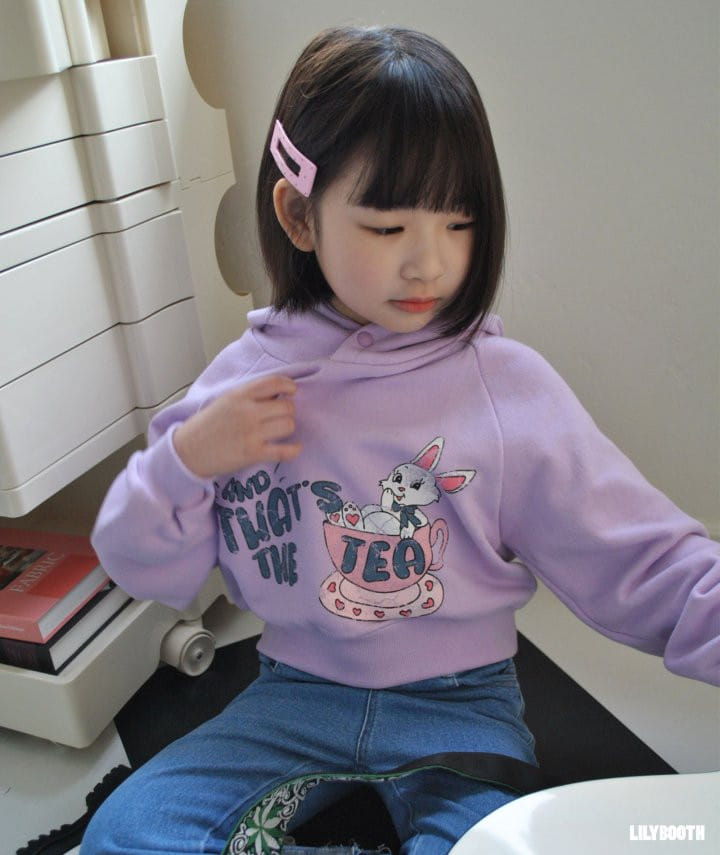 Lilybooth - Korean Children Fashion - #magicofchildhood - Rabbit Hoody Tee - 2