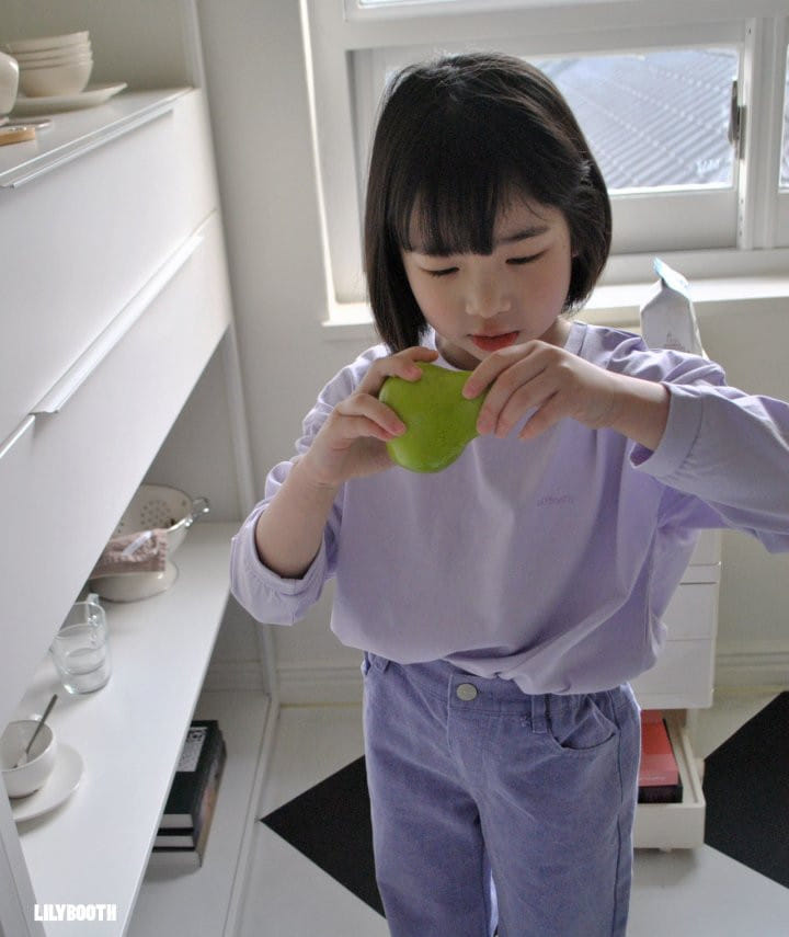 Lilybooth - Korean Children Fashion - #minifashionista - Boarder Embroidery Tee - 5