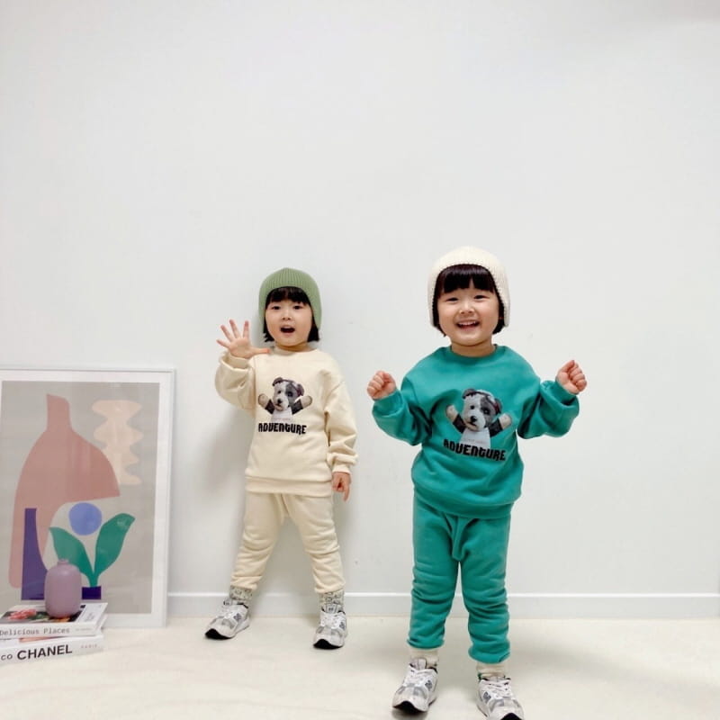 Little Rabbit - Korean Children Fashion - #designkidswear - Aventure Top Bottom Set