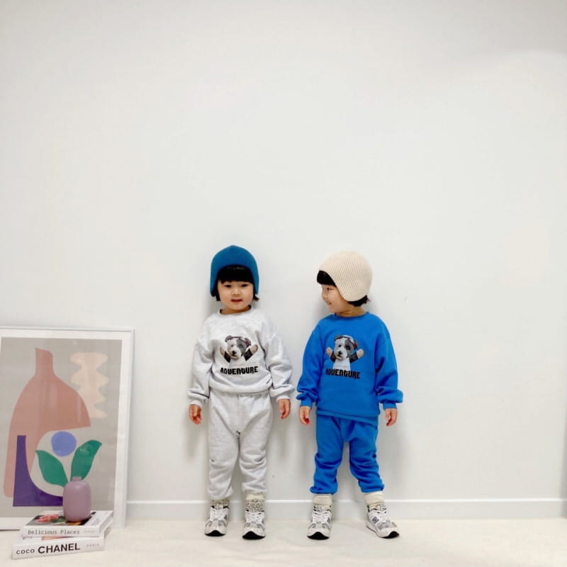 Little Rabbit - Korean Children Fashion - #todddlerfashion - Aventure Top Bottom Set - 12