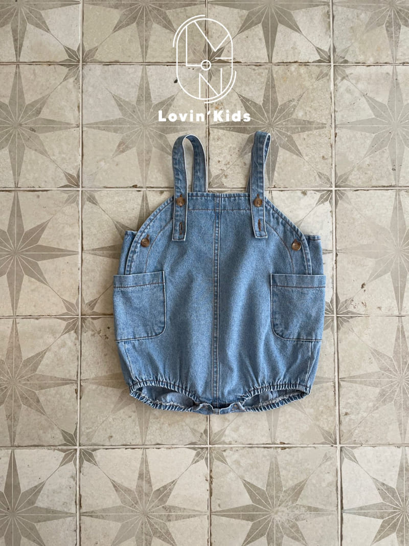 Lovin - Korean Baby Fashion - #babyfever - Bebe Dubble Dungarees - 2