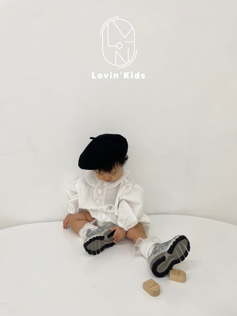 Lovin - Korean Baby Fashion - #babyoninstagram - Bebe Lace Collar Bodysuit - 6