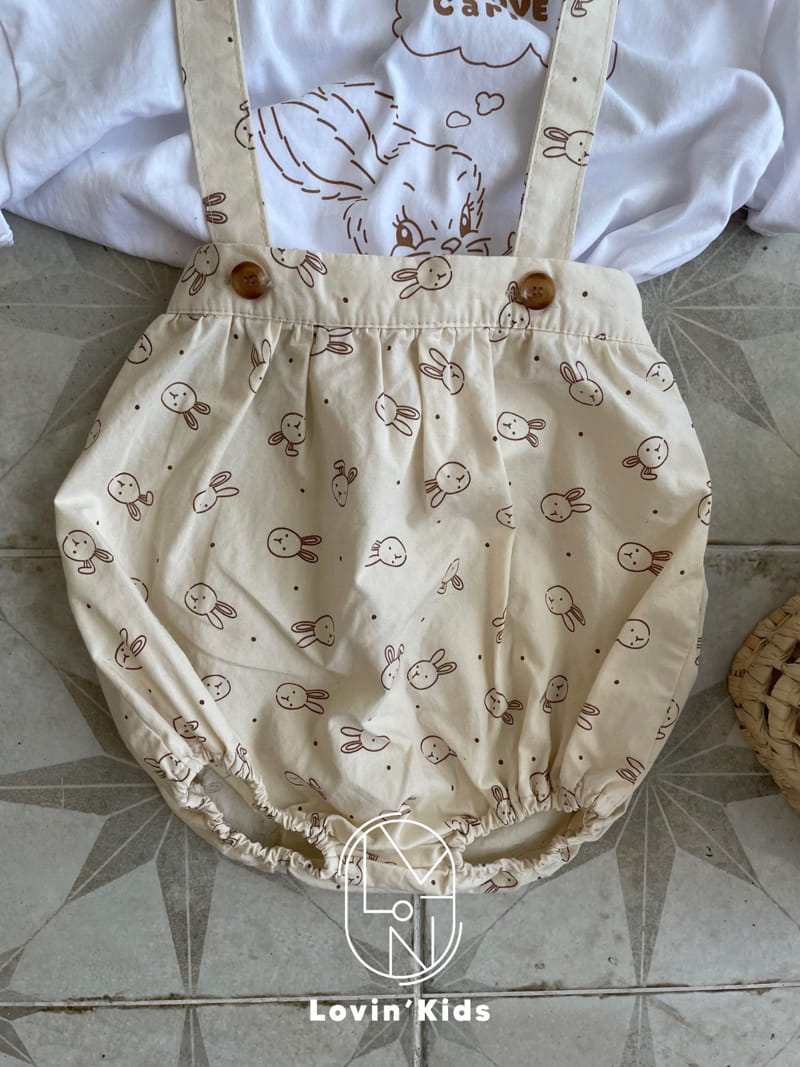 Lovin - Korean Baby Fashion - #babyootd - Bebe Animal Bloomer - 9