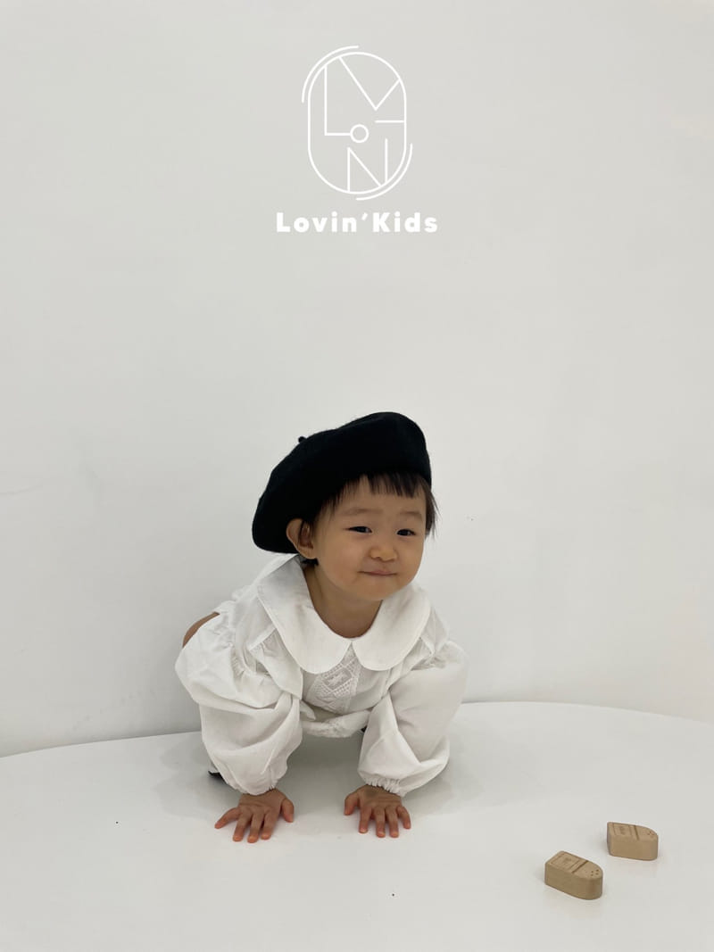 Lovin - Korean Baby Fashion - #babyoutfit - Bebe Lace Collar Bodysuit - 9