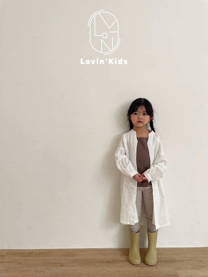 Lovin - Korean Children Fashion - #Kfashion4kids - Shirring Open One-piece - 11