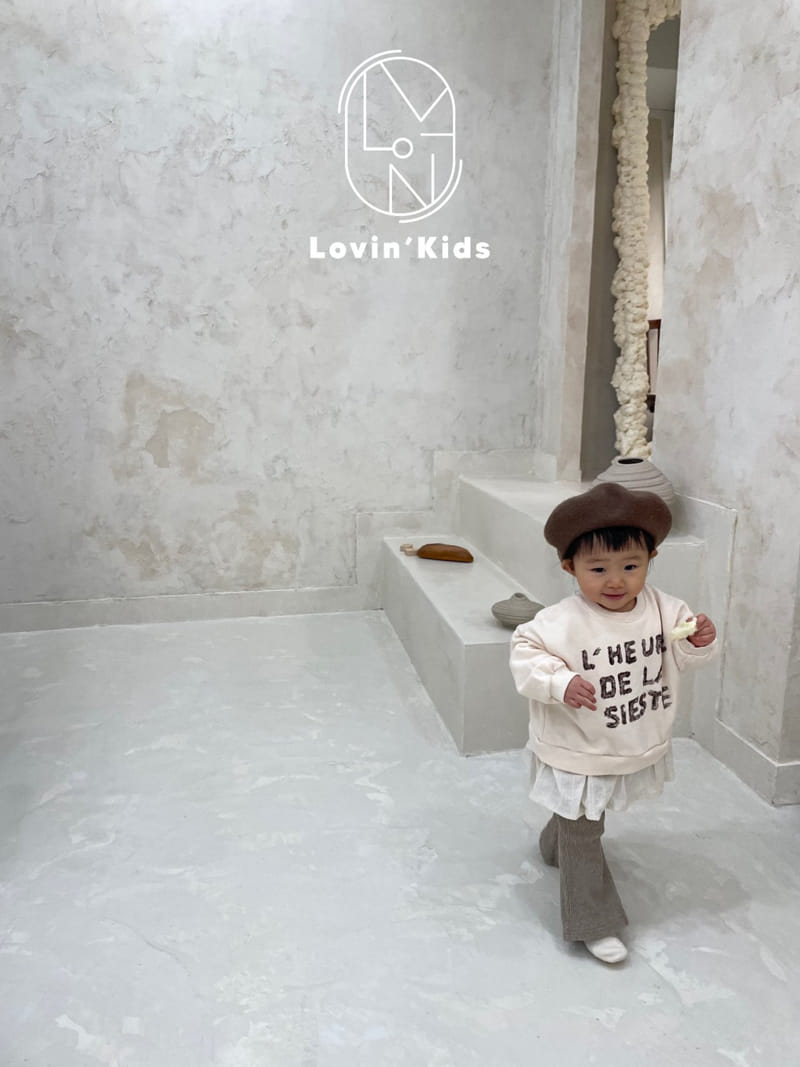 Lovin - Korean Children Fashion - #Kfashion4kids - Lace Sweatshirt - 6