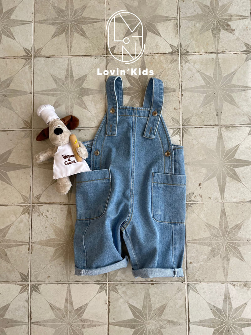 Lovin - Korean Children Fashion - #Kfashion4kids - Dubble Dungarees Pants - 2