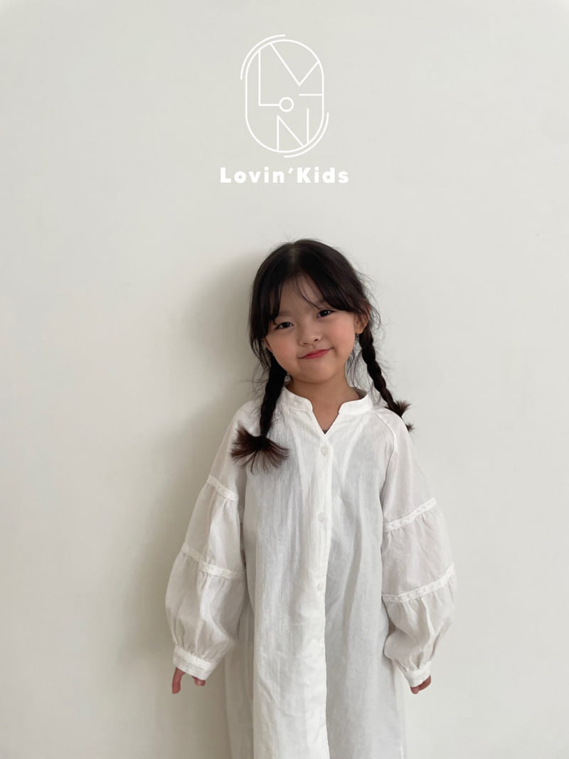 Lovin - Korean Children Fashion - #childofig - Shirring Open One-piece - 4