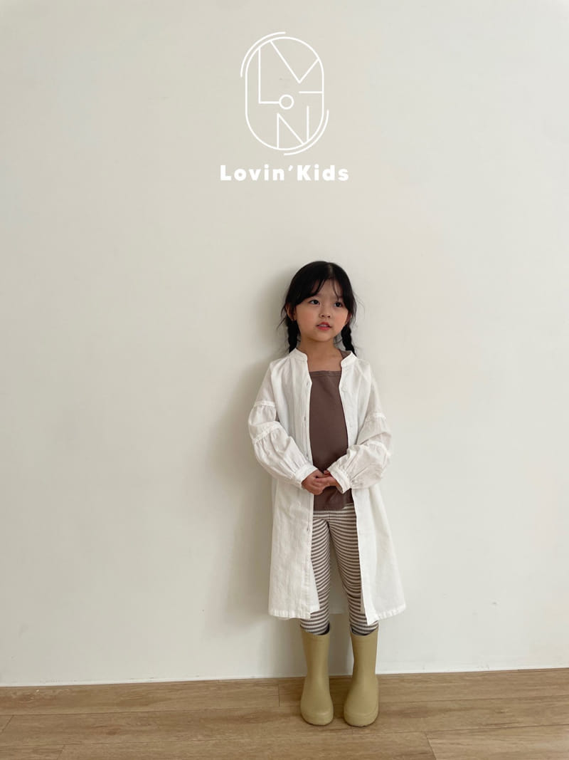 Lovin - Korean Children Fashion - #designkidswear - Shirring Open One-piece - 5