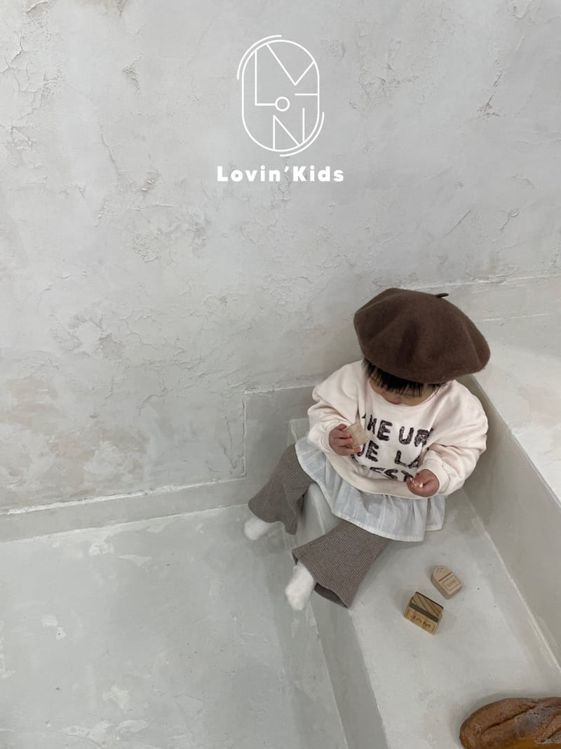 Lovin - Korean Children Fashion - #designkidswear - Rib Pants - 8