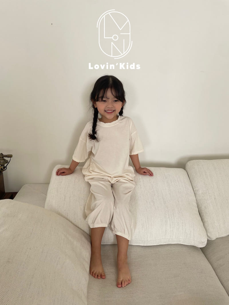 Lovin - Korean Children Fashion - #fashionkids - Smile Embrodiery Tee - 10