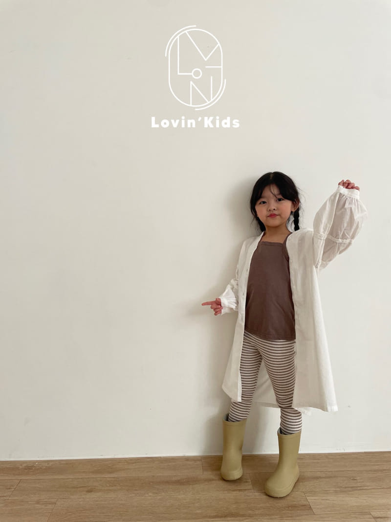 Lovin - Korean Children Fashion - #kidsstore - Shirring Open One-piece - 9