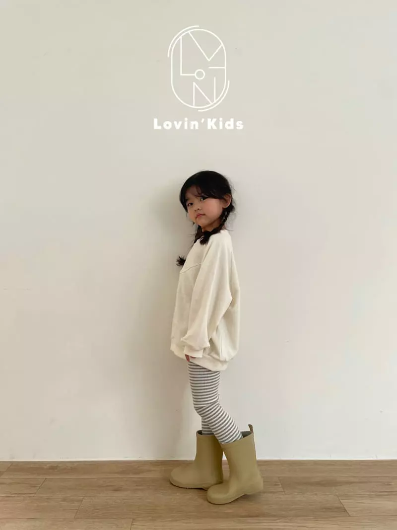 Lovin - Korean Children Fashion - #kidzfashiontrend - v Slit Sweatshirt - 9