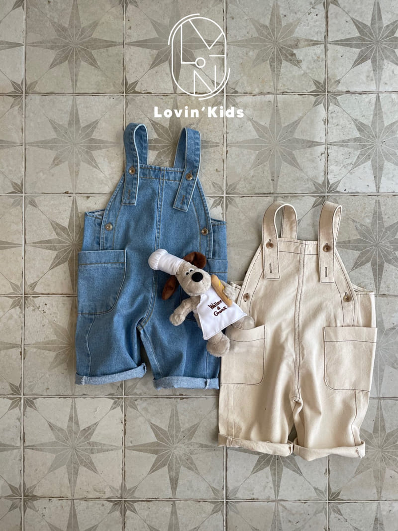 Lovin - Korean Children Fashion - #kidzfashiontrend - Dubble Dungarees Pants