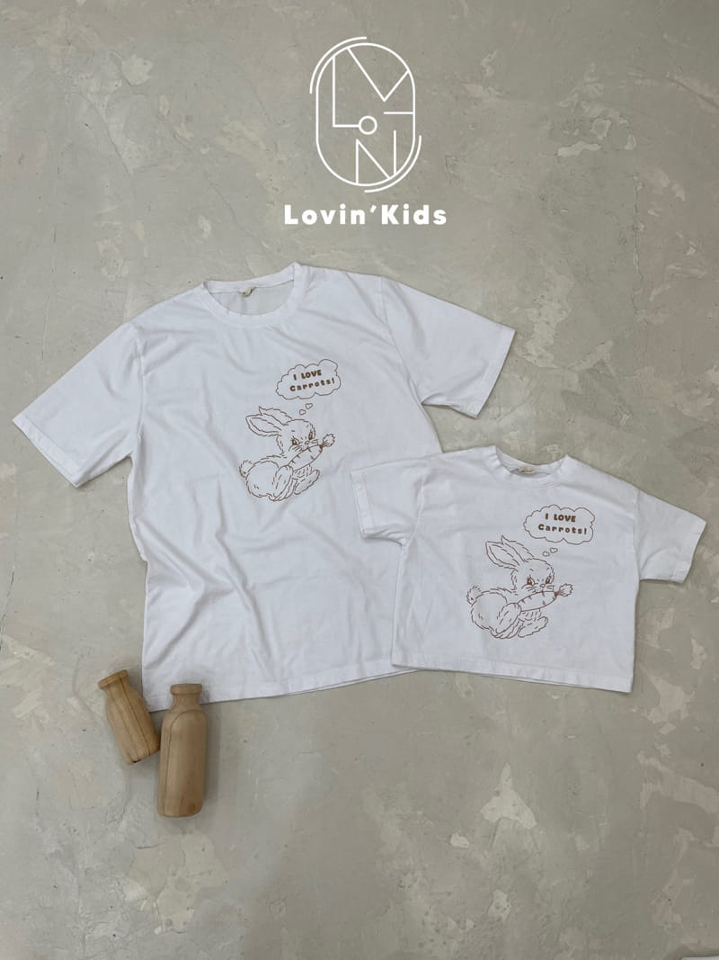 Lovin - Korean Children Fashion - #Kfashion4kids - Rabbit Half Tee - 4