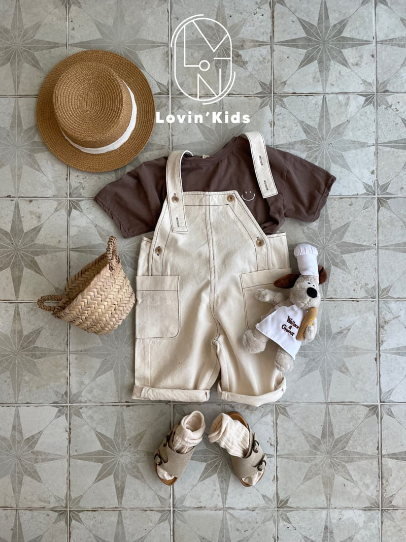 Lovin - Korean Children Fashion - #minifashionista - Dubble Dungarees Pants - 5