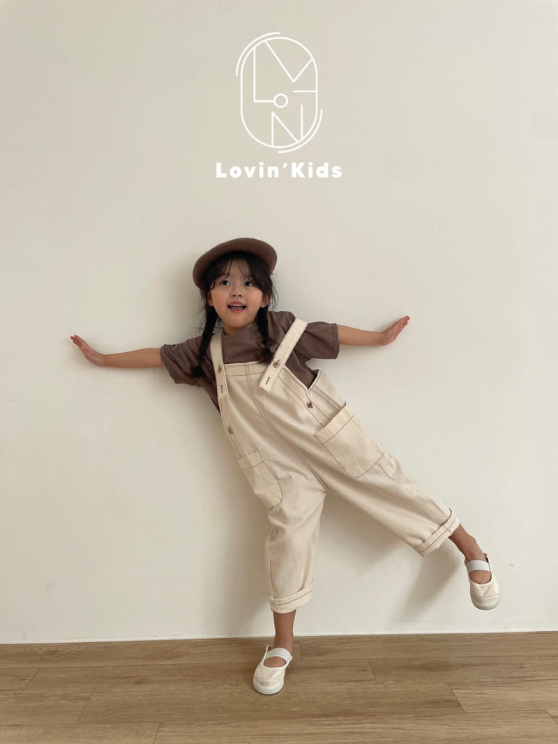 Lovin - Korean Children Fashion - #stylishchildhood - Dubble Dungarees Pants - 9