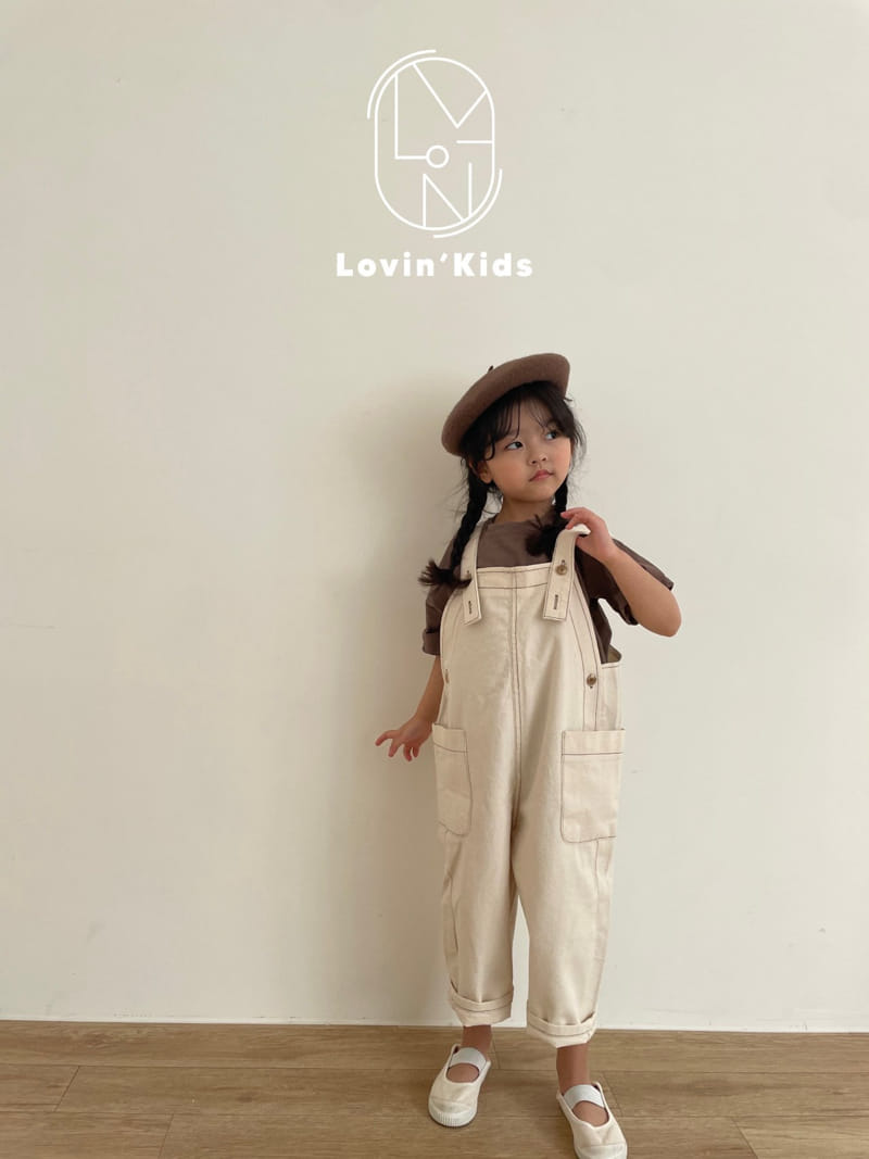 Lovin - Korean Children Fashion - #todddlerfashion - Dubble Dungarees Pants - 7