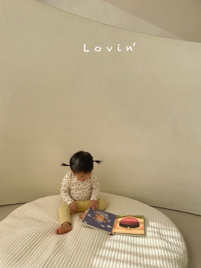 Lovin - Korean Children Fashion - #toddlerclothing - Flower Top Bottom Set - 6