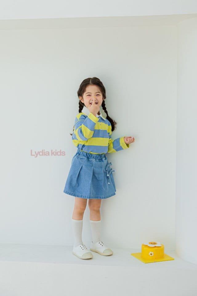 Lydia - Korean Children Fashion - #Kfashion4kids - Ribbon Skirt Pants - 8