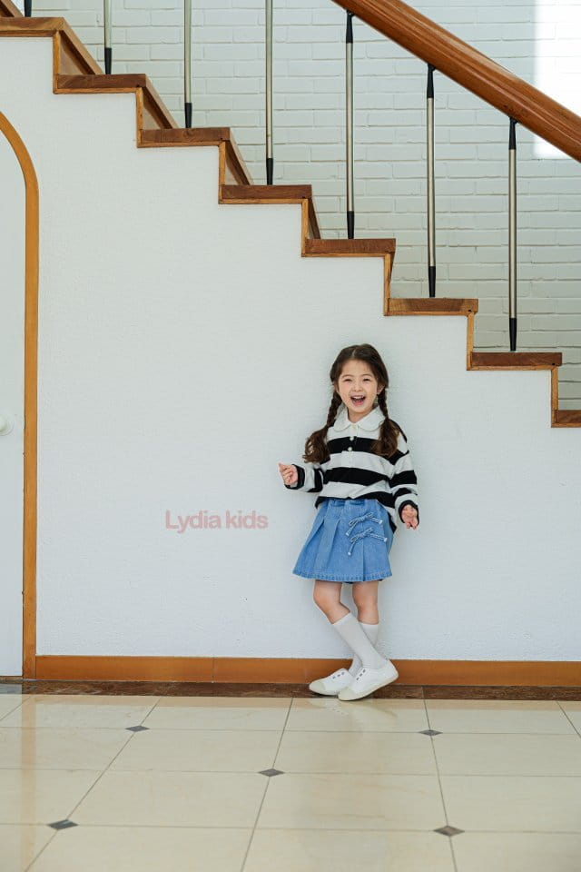 Lydia - Korean Children Fashion - #magicofchildhood - Ribbon Skirt Pants - 10