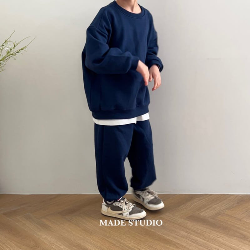 Made Studio - Korean Children Fashion - #Kfashion4kids - Basic Top Bottom Set - 7