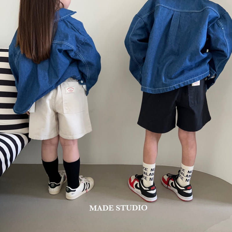 Made Studio - Korean Children Fashion - #Kfashion4kids - Denim Shirt - 5